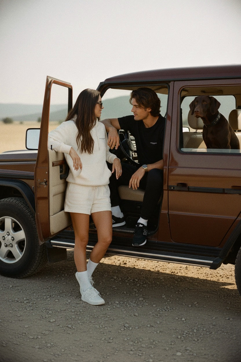 Gergana Ivanova - Organic Cotton Joggers - Black -