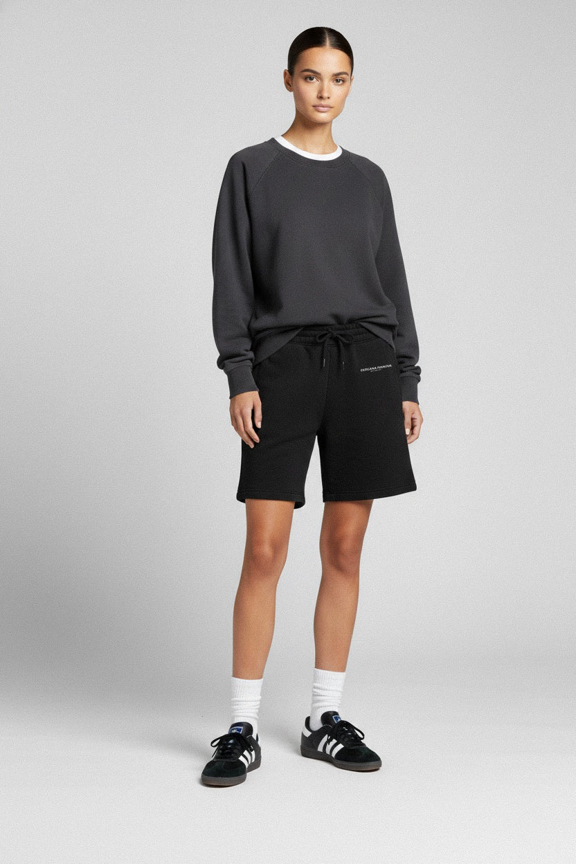 Gergana Ivanova - Organic Cotton Shorts - Black -