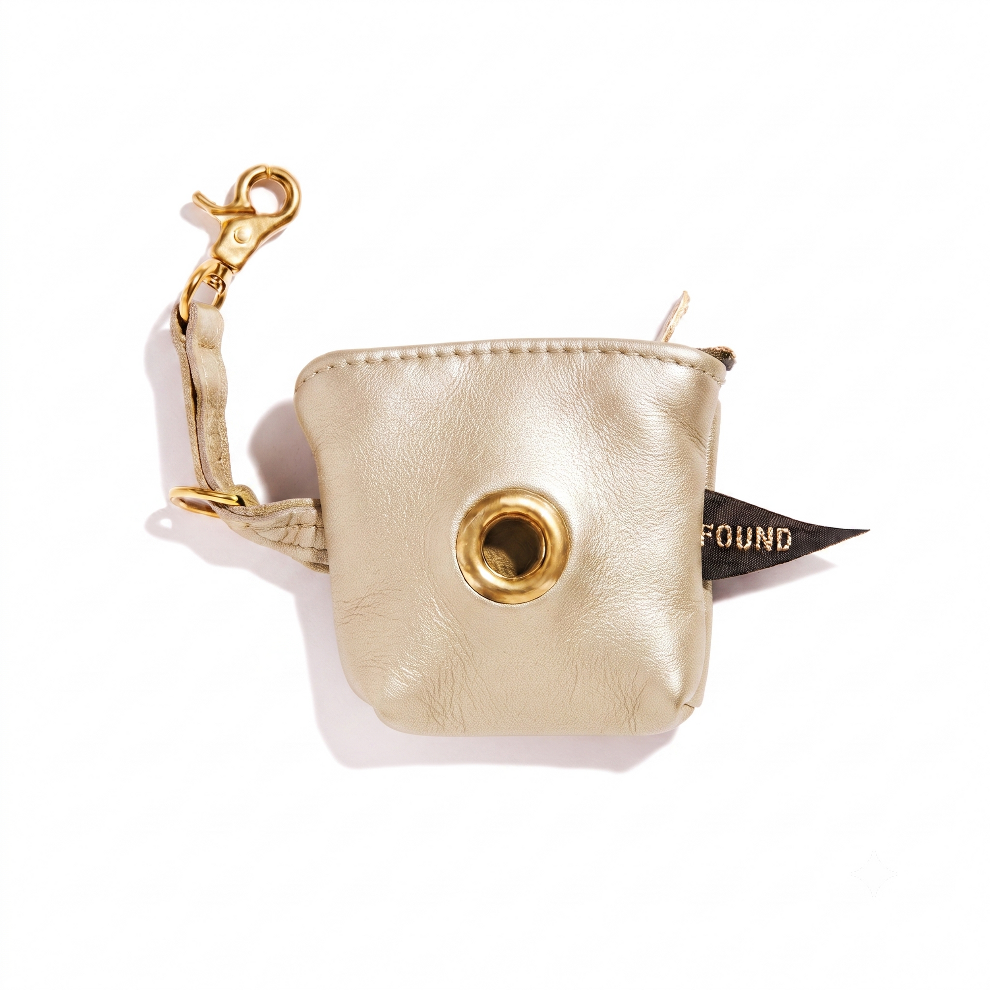 Poop Bag Pouch - Gold