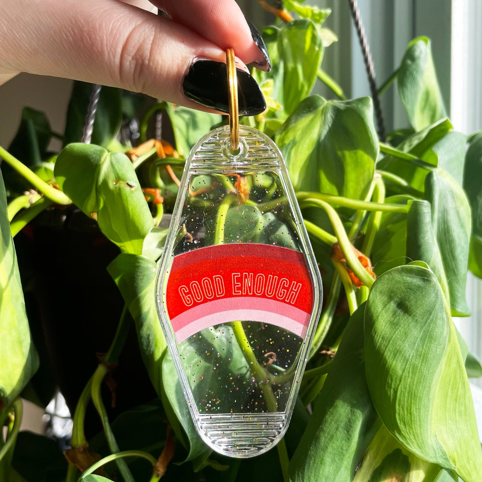 BOSS DOTTY PAPER Co. - Good Enough Key Tag -