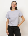 Bessette Soft Washed Tee - Heather Gray