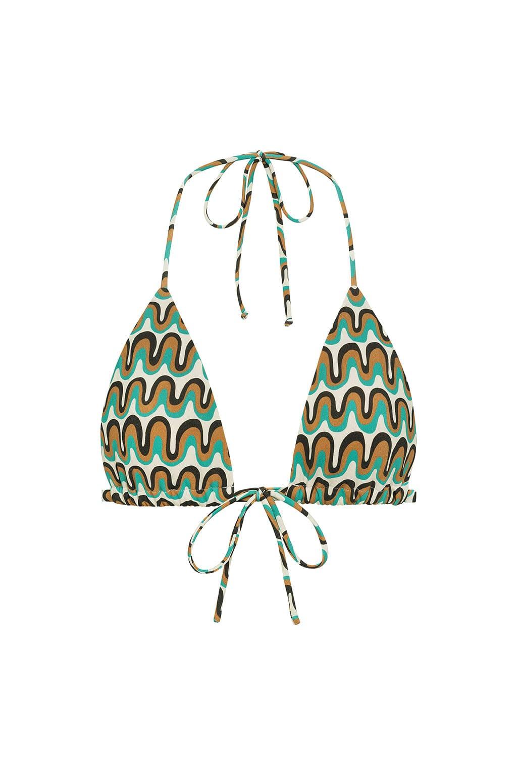 Montce - Groovy Emma Triangle Bikini Top -