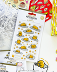 Pipsticks - Gudetama Gude Vibes Only Glitter Puffy -
