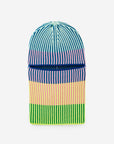 Verloop - Hi-Low Stripe Knit Balaclava -