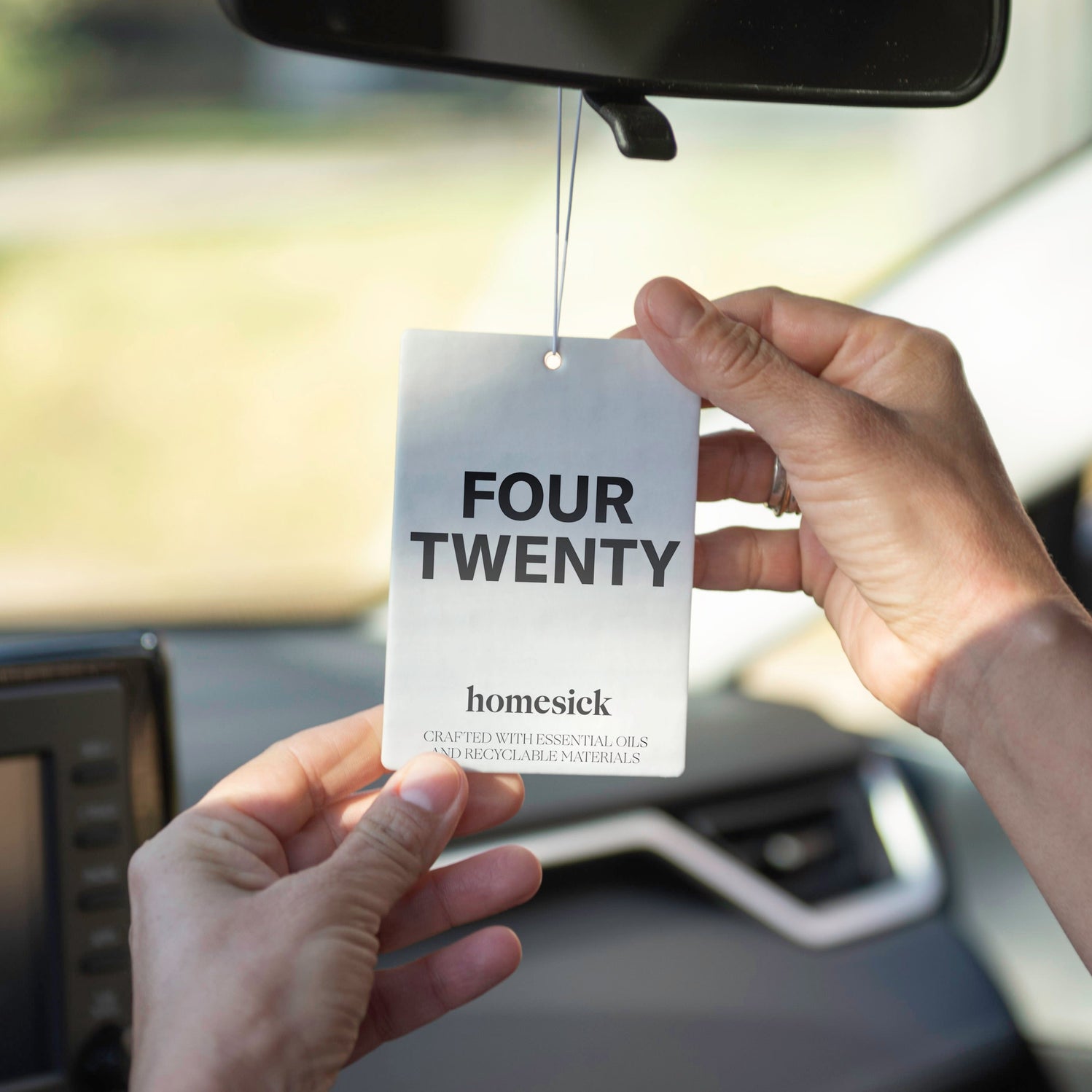 Homesick Candles - Four Twenty Car Freshener -