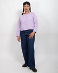 Gravel & Gold - Halls Cardigan - Verbena -
