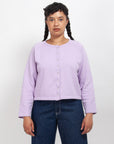 Gravel & Gold - Halls Cardigan - Verbena -