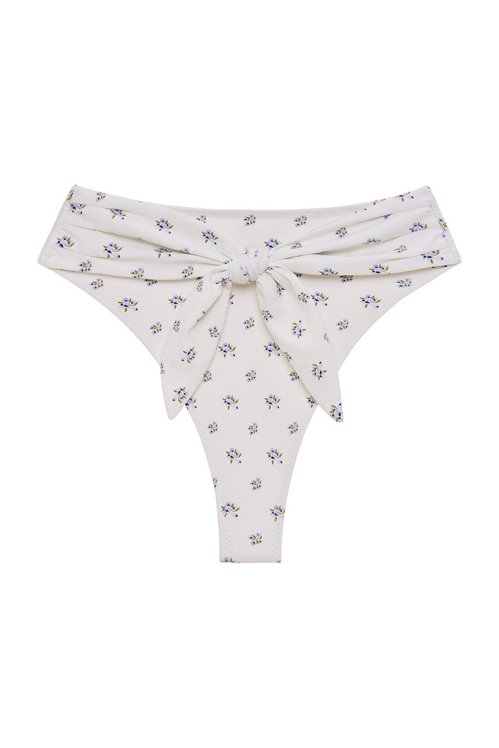 Montce - Heidi Floral Paula Tie-Up Bikini Bottom -