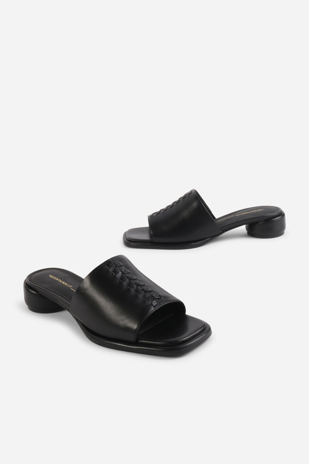 Intentionally Blank - Imagine Leather Slide -