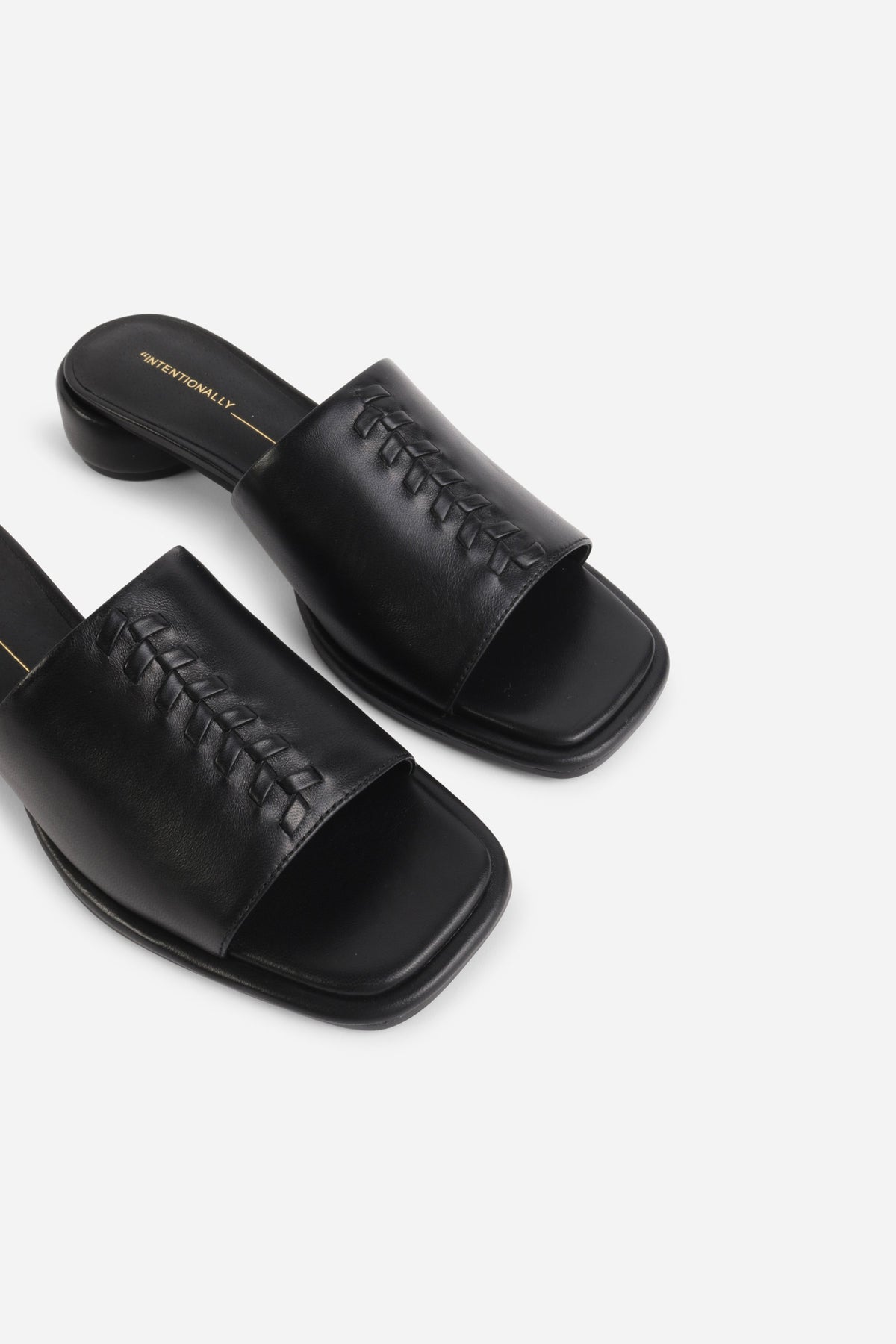 Intentionally Blank - Imagine Leather Slide -