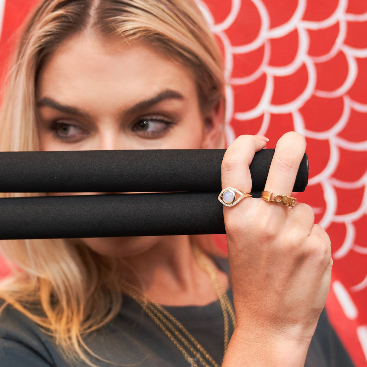 Celeste Starre - Enlightened Eye Moon Ring -