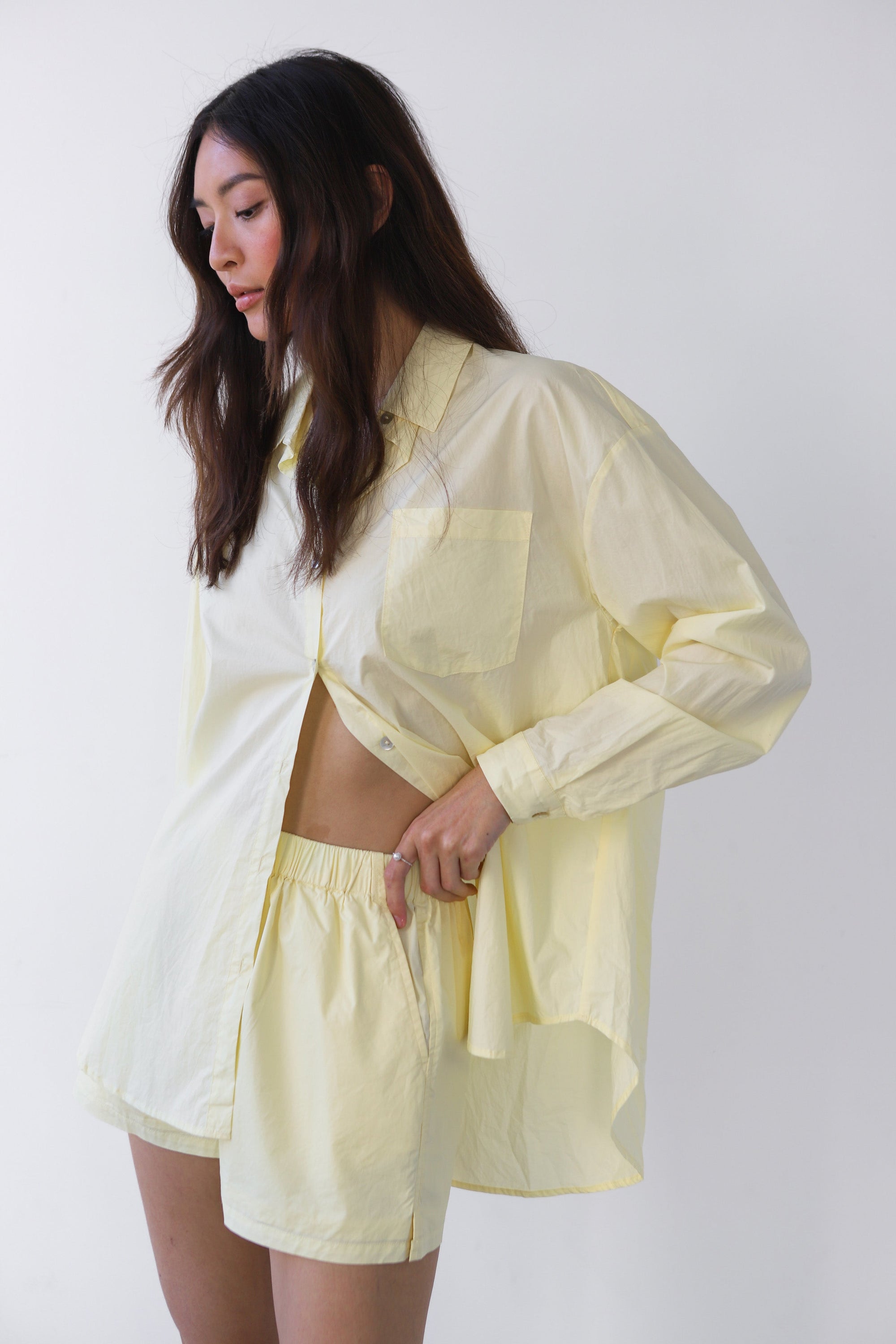 The Poplin Boxer Short - Butter