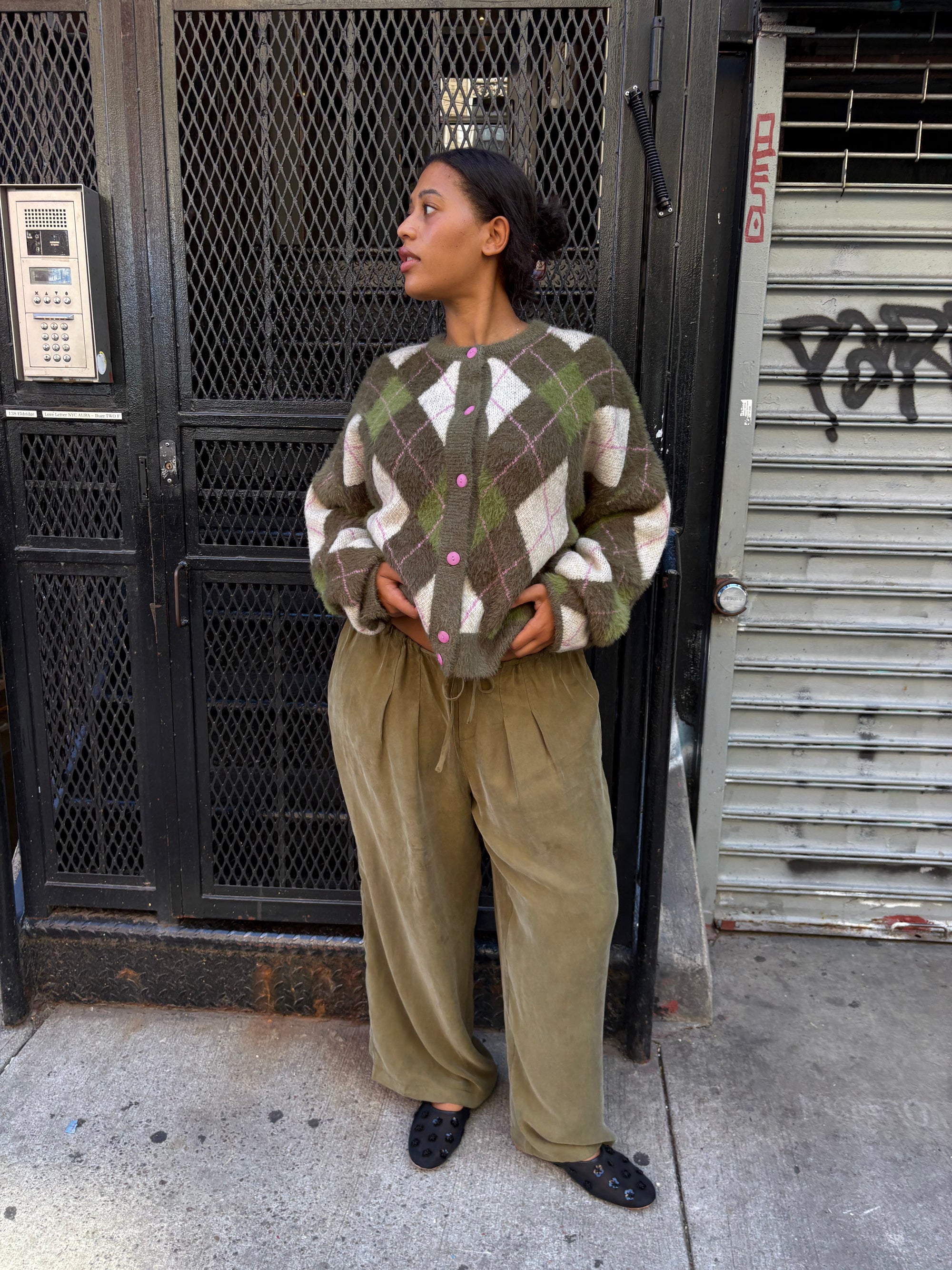 Lisa Says Gah - Pascal Pant - Olive -