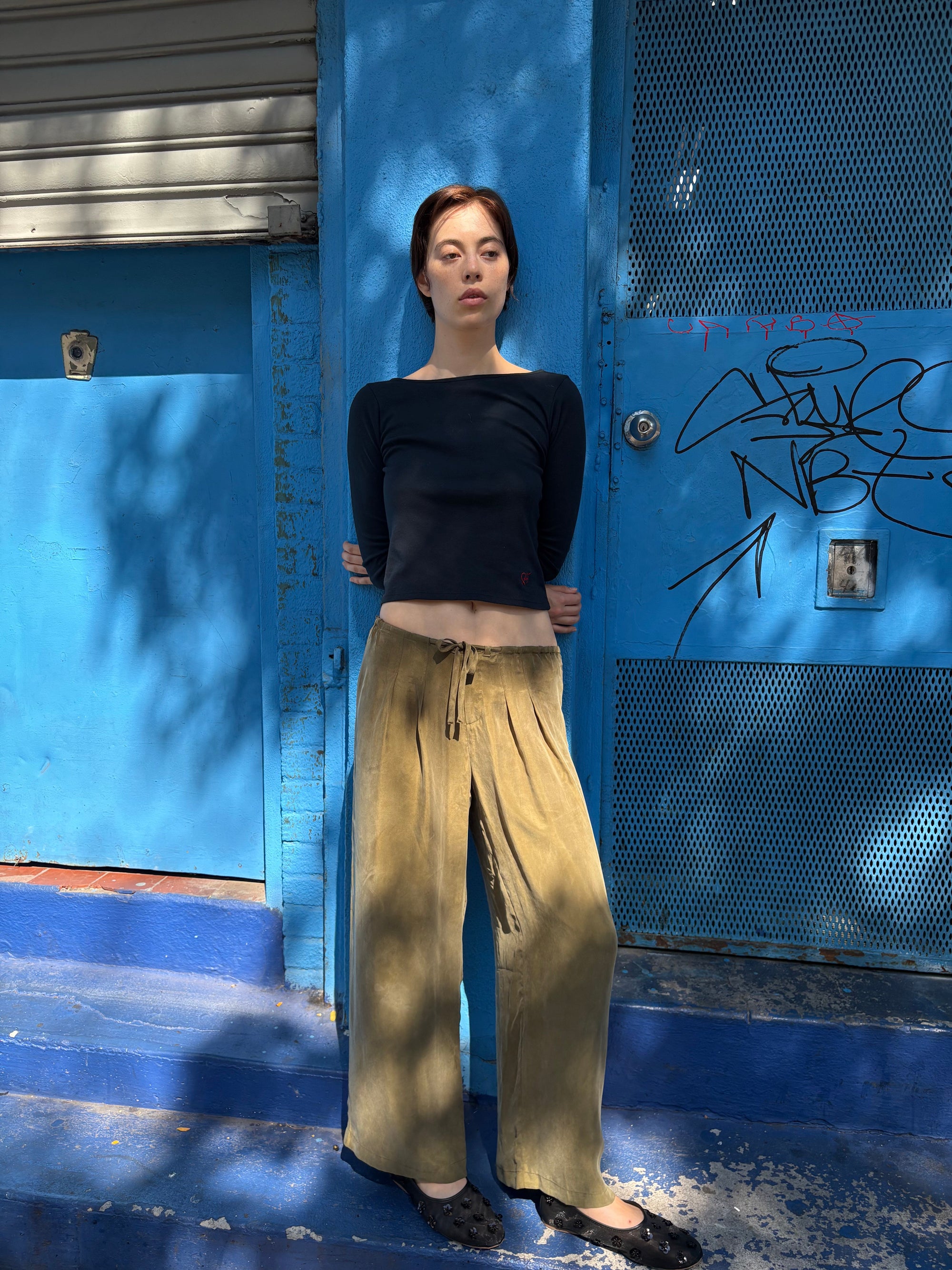 Lisa Says Gah - Pascal Pant - Olive -