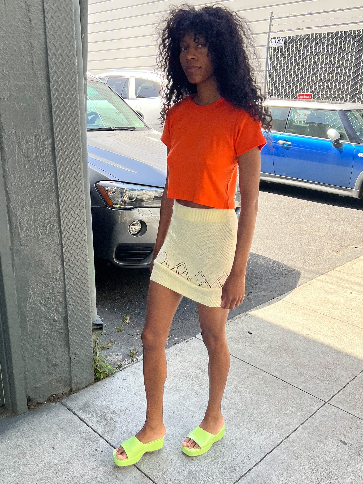 Lisa Says Gah - Amanda Skirt - Ivory -