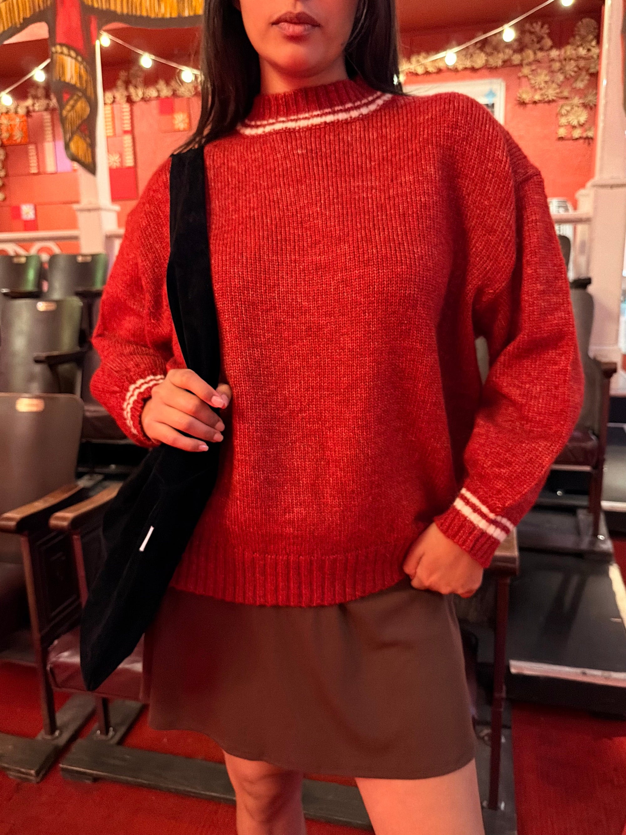 Lisa Says Gah - Shani Sweater - Cherry -