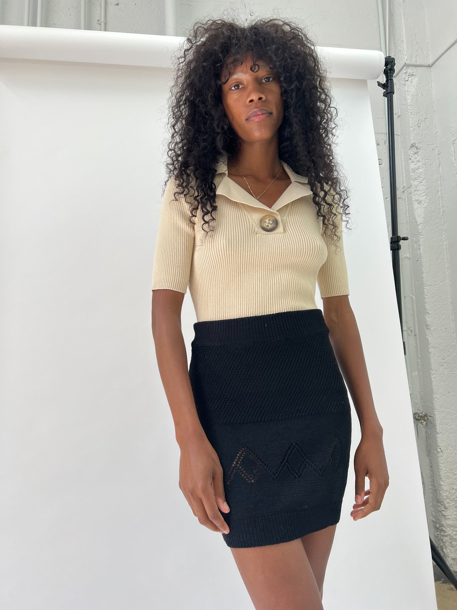 Lisa Says Gah - Amanda Skirt - Black -