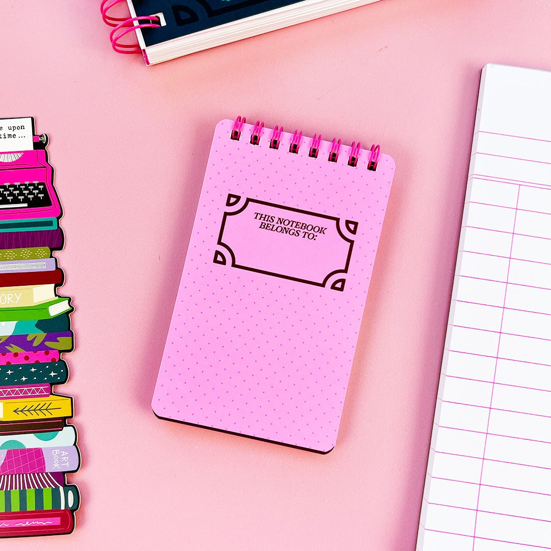 Pipsticks - Tiny Reading Log Mini Notebook -