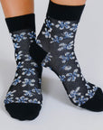 Tailored Union - Blossom Sock - Black -