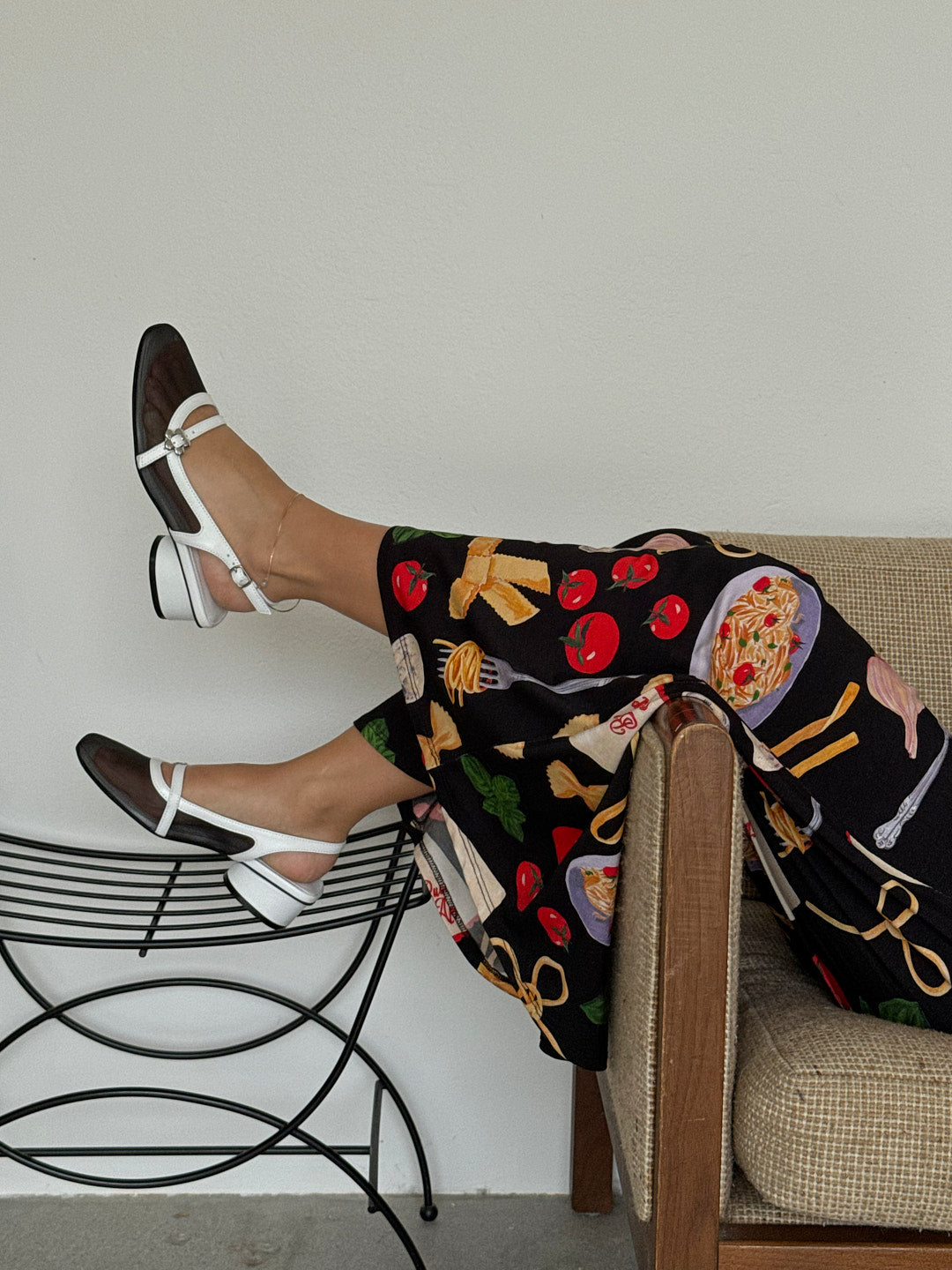 Lisa Says Gah - Mackie Heel - Black Mesh -