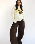 Callahan Knitwear - Flower Power Pullover -