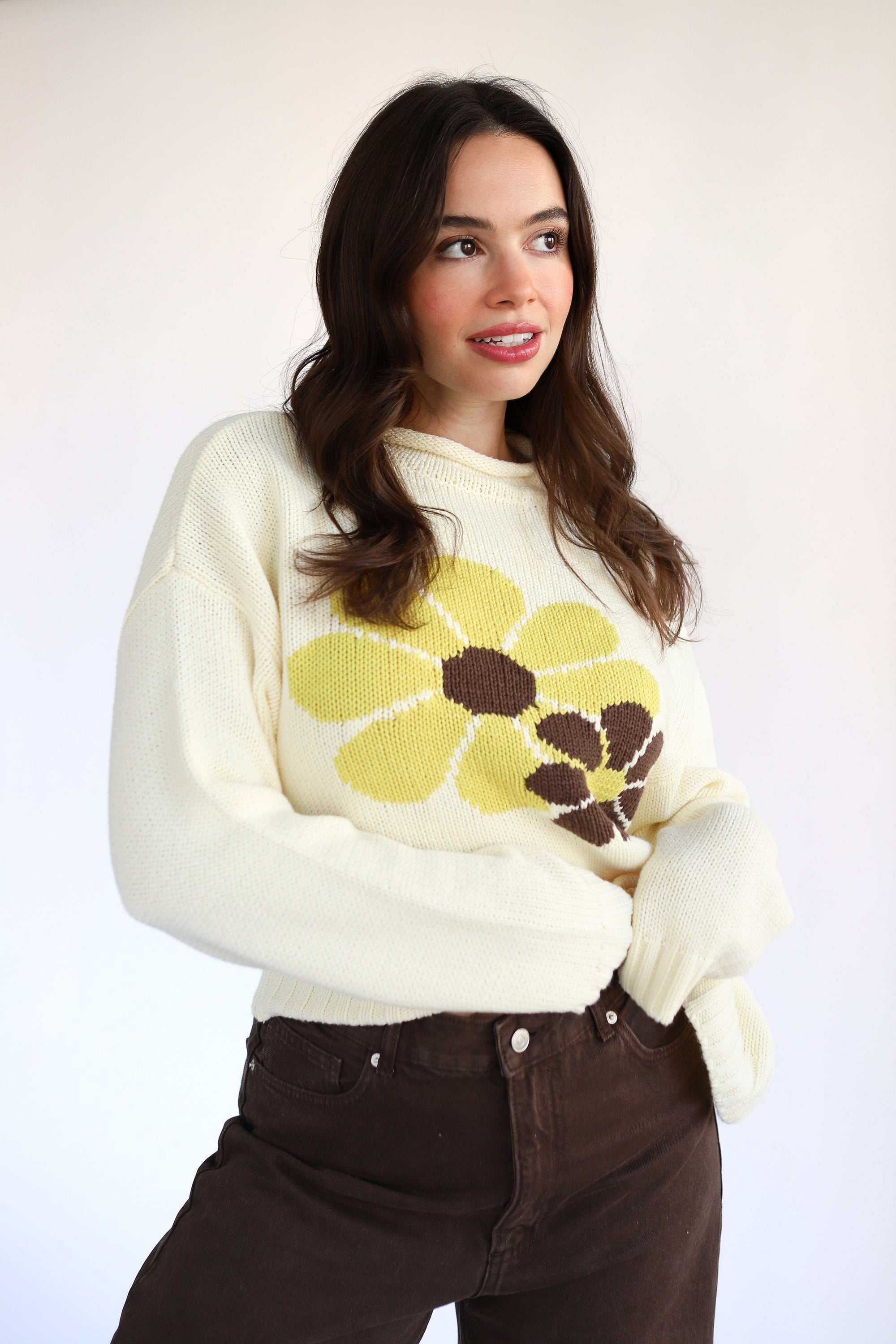 Callahan Knitwear - Flower Power Pullover -