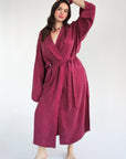 The Long Robe - Plum