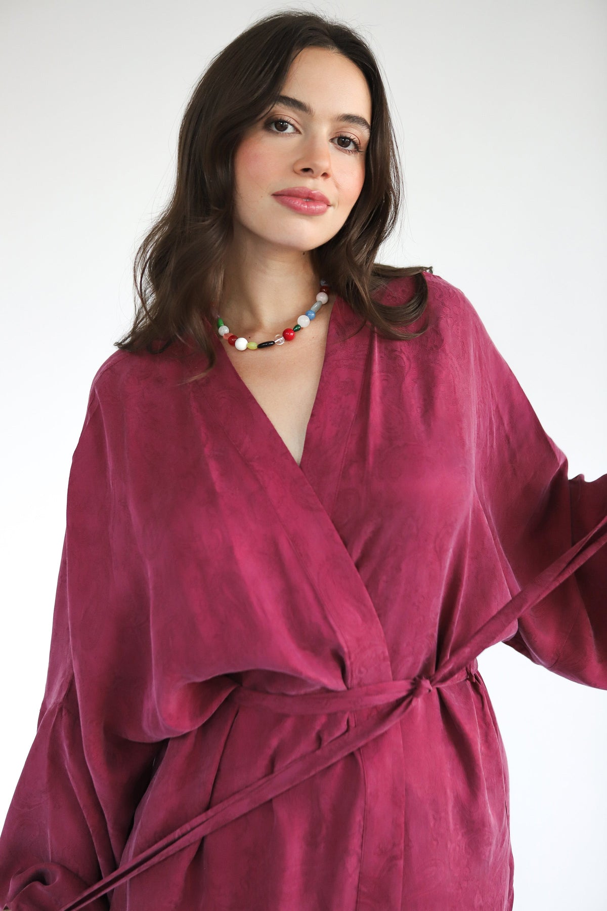 The Long Robe - Plum