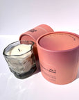 Choice Blooms - No. 7 Tobacco + Wood Candle -
