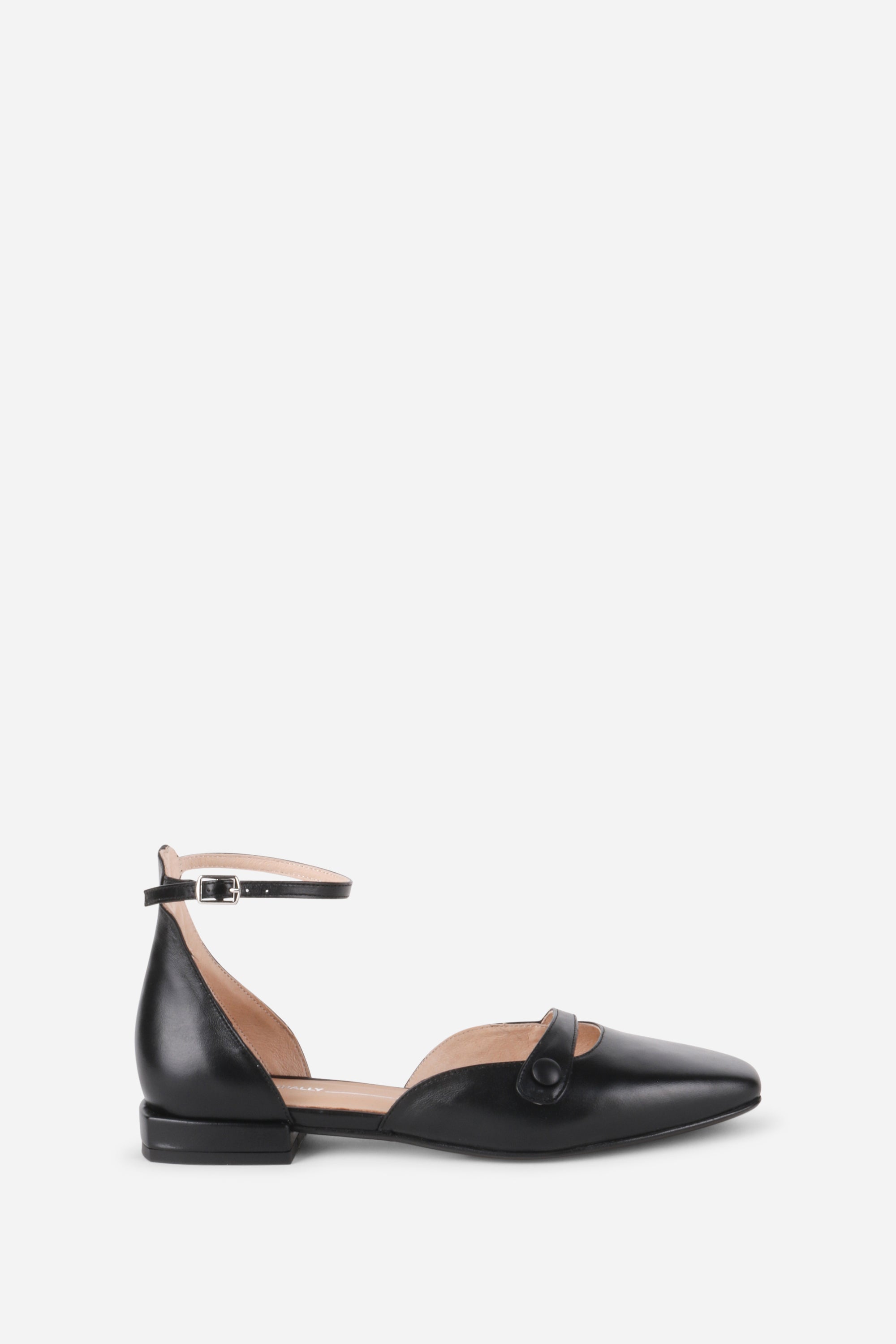 Intentionally Blank - Iris Leather Mary Jane Flat -