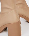 Intentionally Blank - Marlowe Vegan Platform Boot -