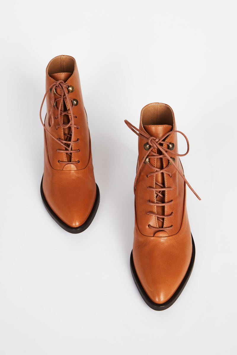 Intentionally Blank - West Lace Up Ankle Boot -