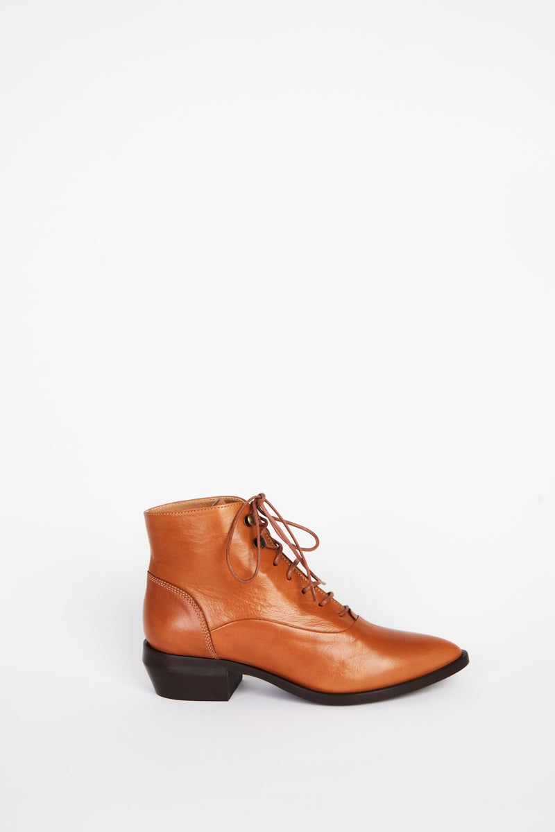 Intentionally Blank - West Lace Up Ankle Boot -