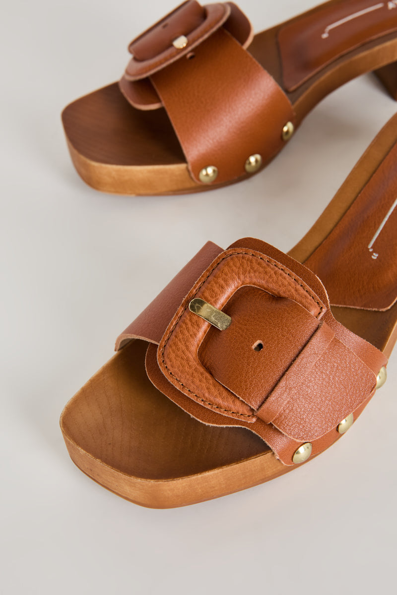 Intentionally Blank - Mar Leather Clog -
