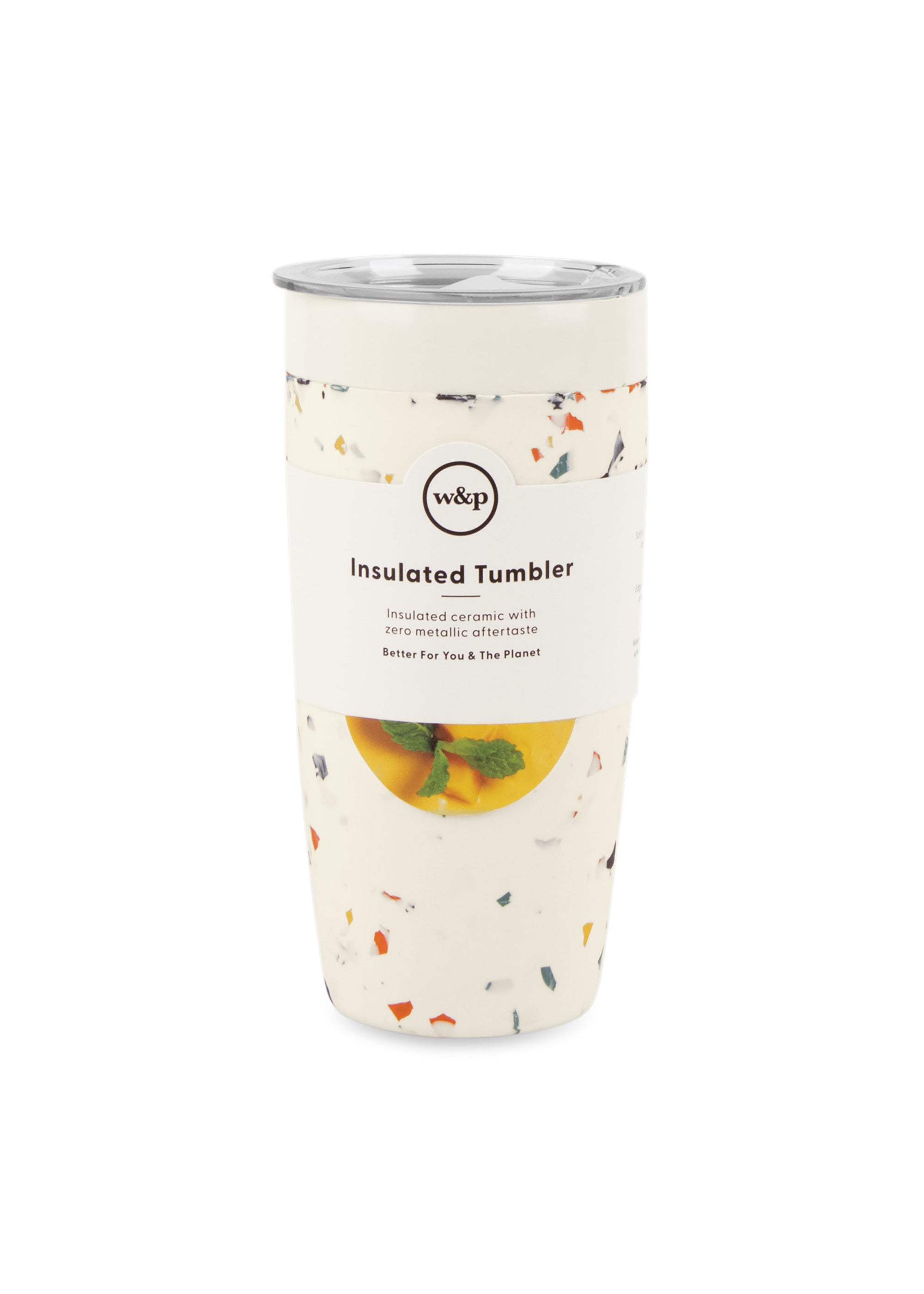 W&amp;P - Insulated Tumbler 20 oz - Terrazzo Cream -