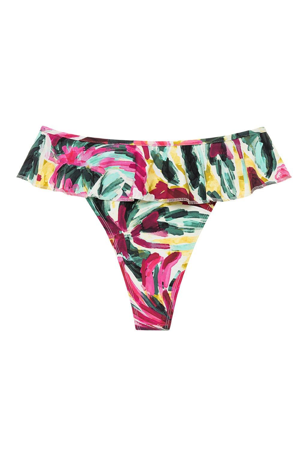 Isla Floral Tamarindo Ruffle Bikini Bottom – offe market