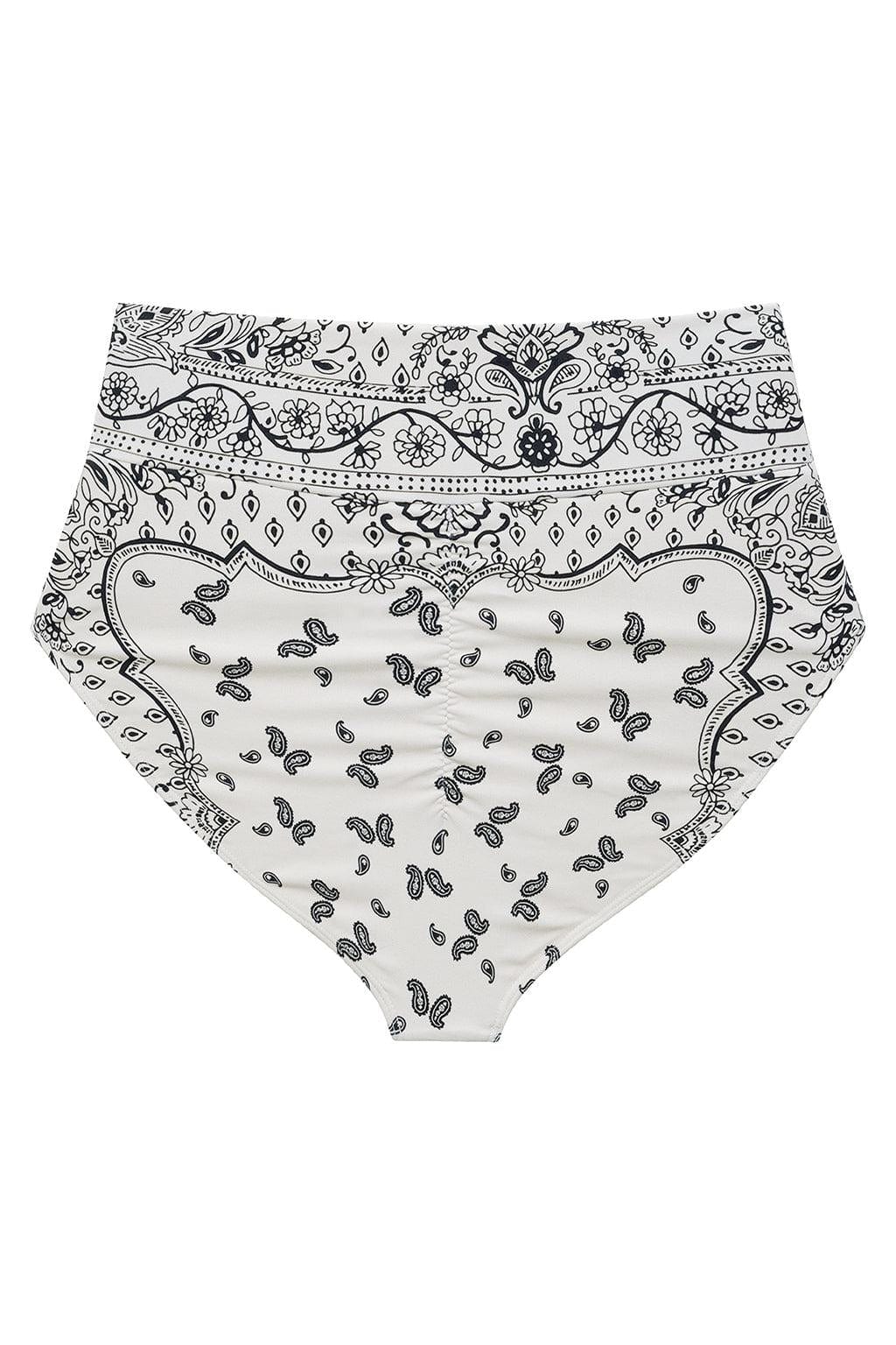 Montce - Ivy Bandana Full Coverage High Rise Bikini Bottom -