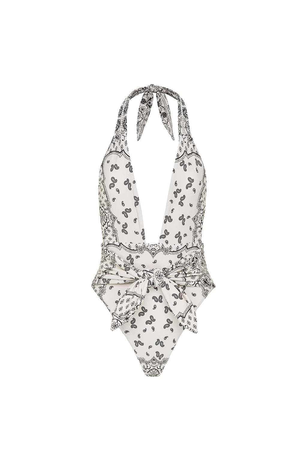 Montce - Ivy Bandana Tropez Tie-Up One-Piece -