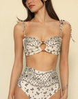 Montce - Ivy Bandana Full Coverage High Rise Bikini Bottom -