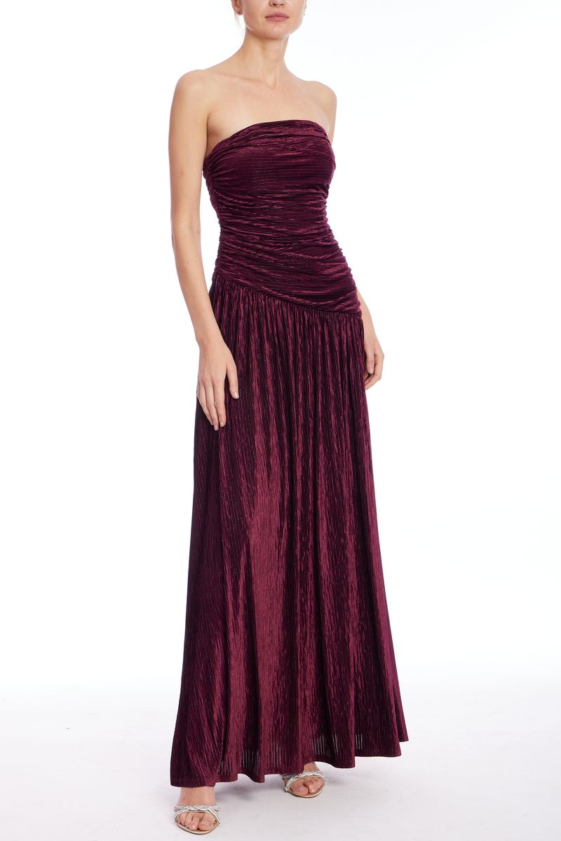 Jewel Badgley Mischka - Katia Strapless Gown - 16