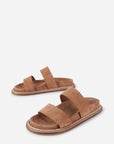 Intentionally Blank - Jasmine Flat Sandal - TAUPE SUEDE