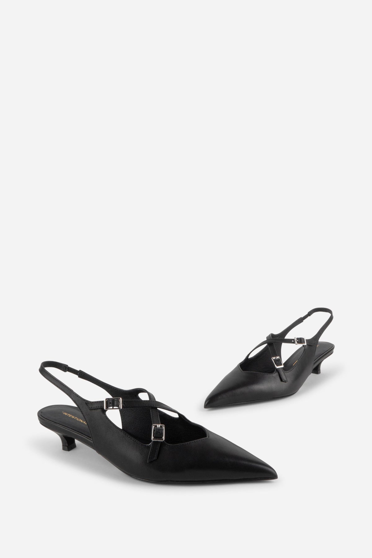 Intentionally Blank - Jax Slingback Kitten Heel -