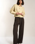 Callahan Knitwear - Jolie Cardigan - Swan -