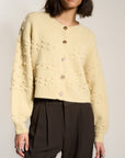 Callahan Knitwear - Jolie Cardigan - Swan -