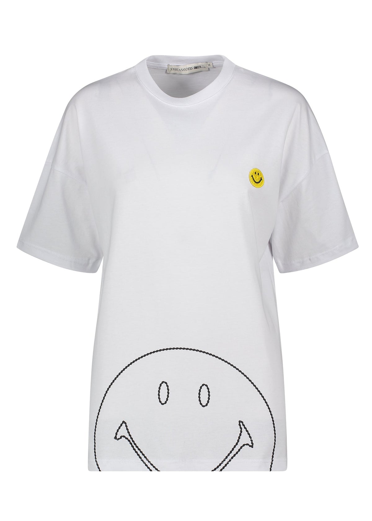 Joshua Sanders - Outline Logo Tee - White -