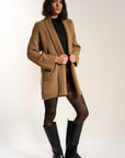 Callahan Knitwear - Juliet Cardigan - Raw Umber -