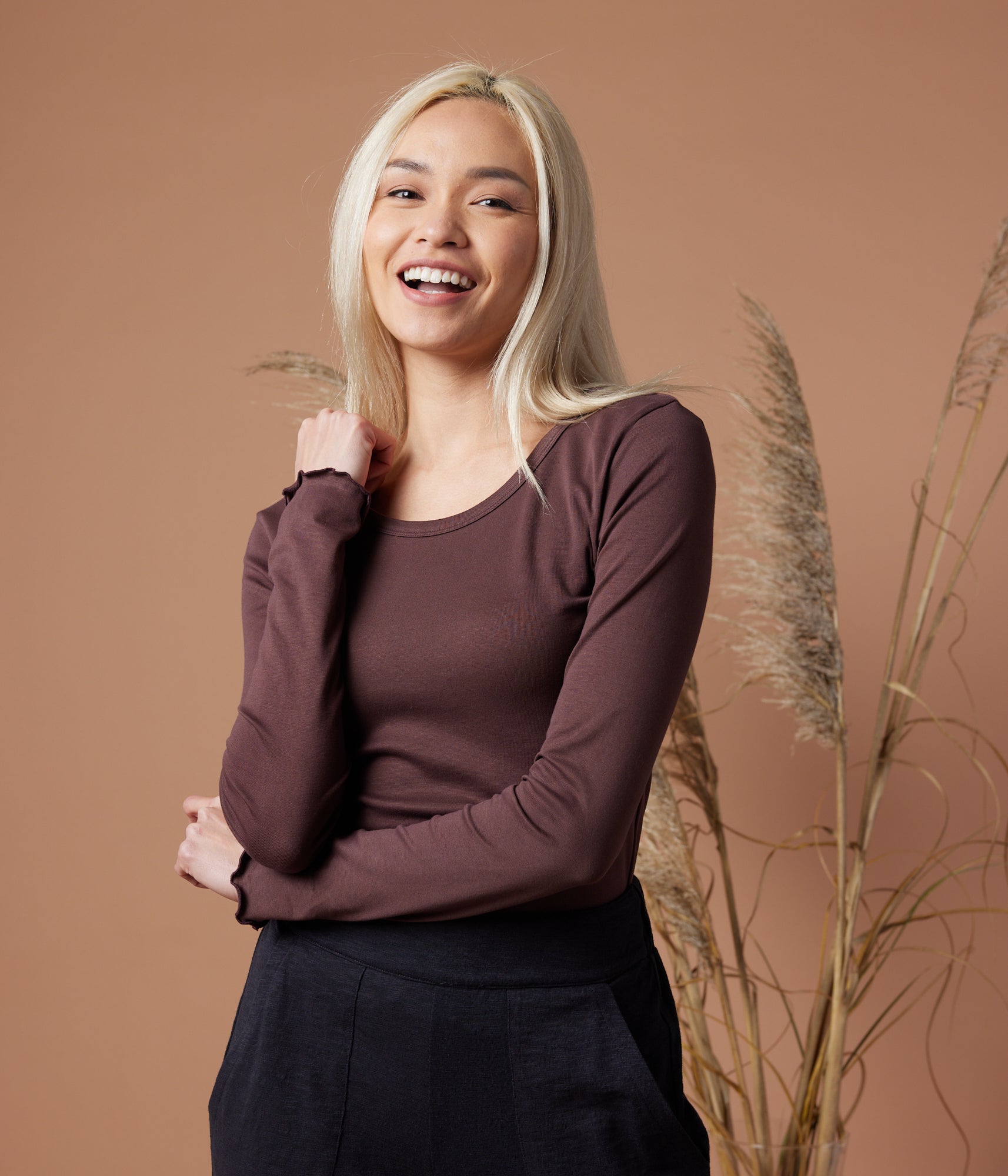 Known Supply - Jill Top - Espresso -