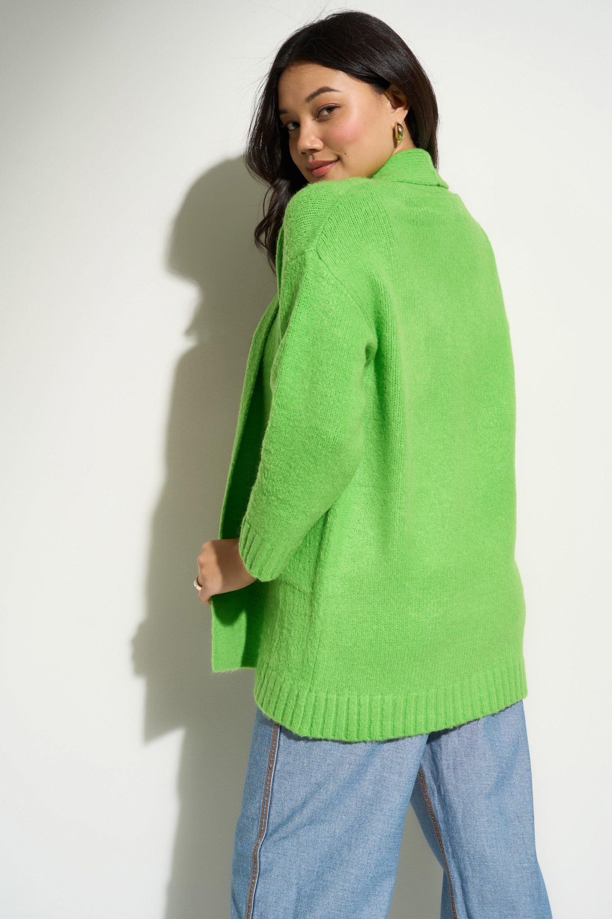 Callahan Knitwear - Juliet Cardigan - Green -
