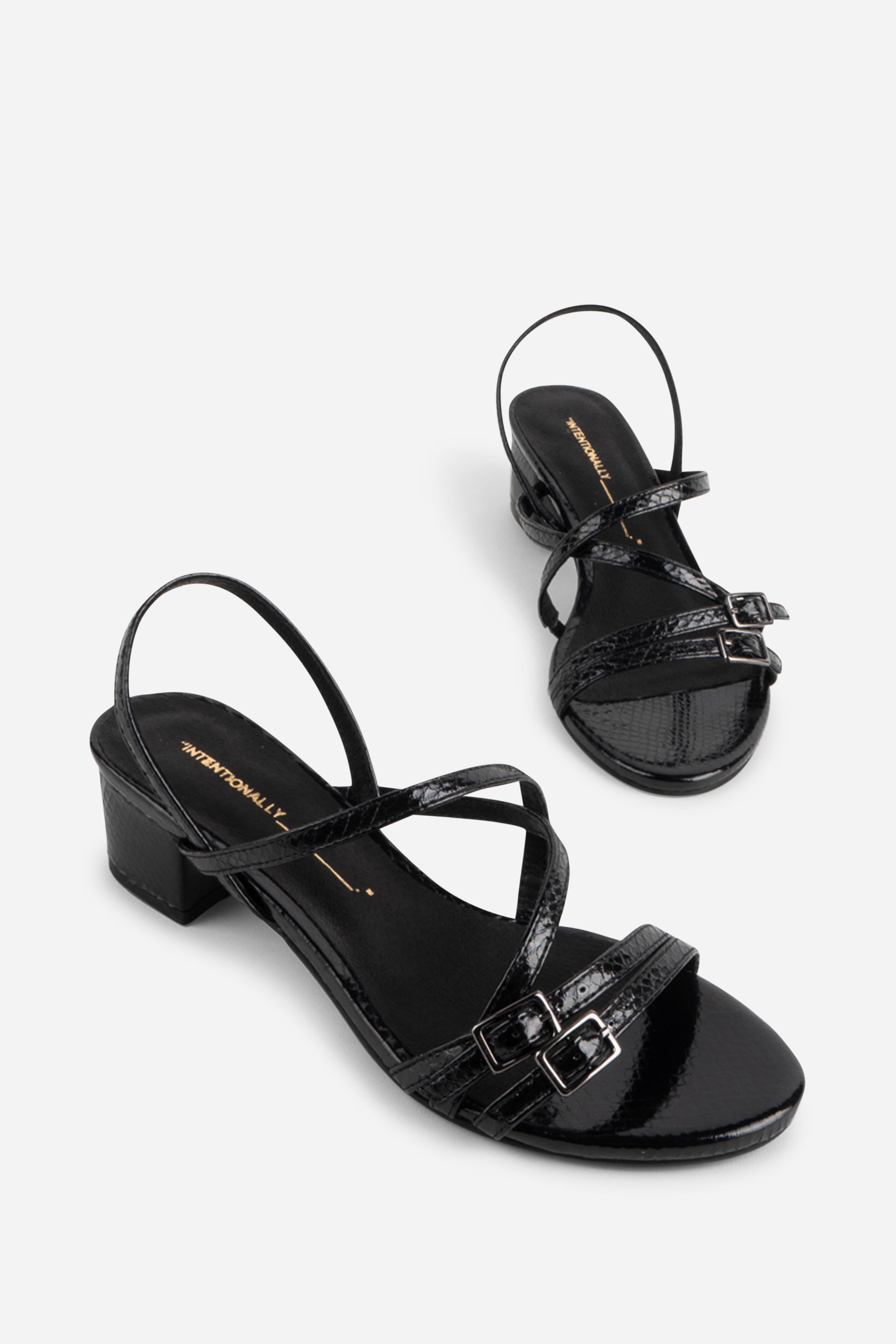 Intentionally Blank - Kariton Block Heel Sandal -