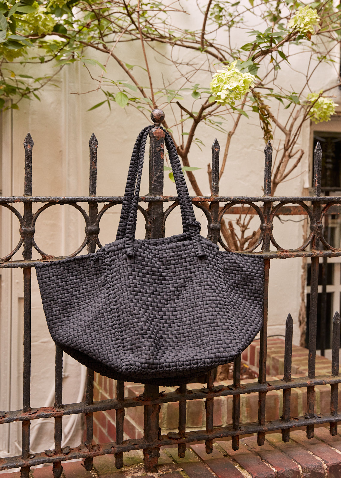 Kayu - Soona Upcycled Woven Cotton Tote Bag -